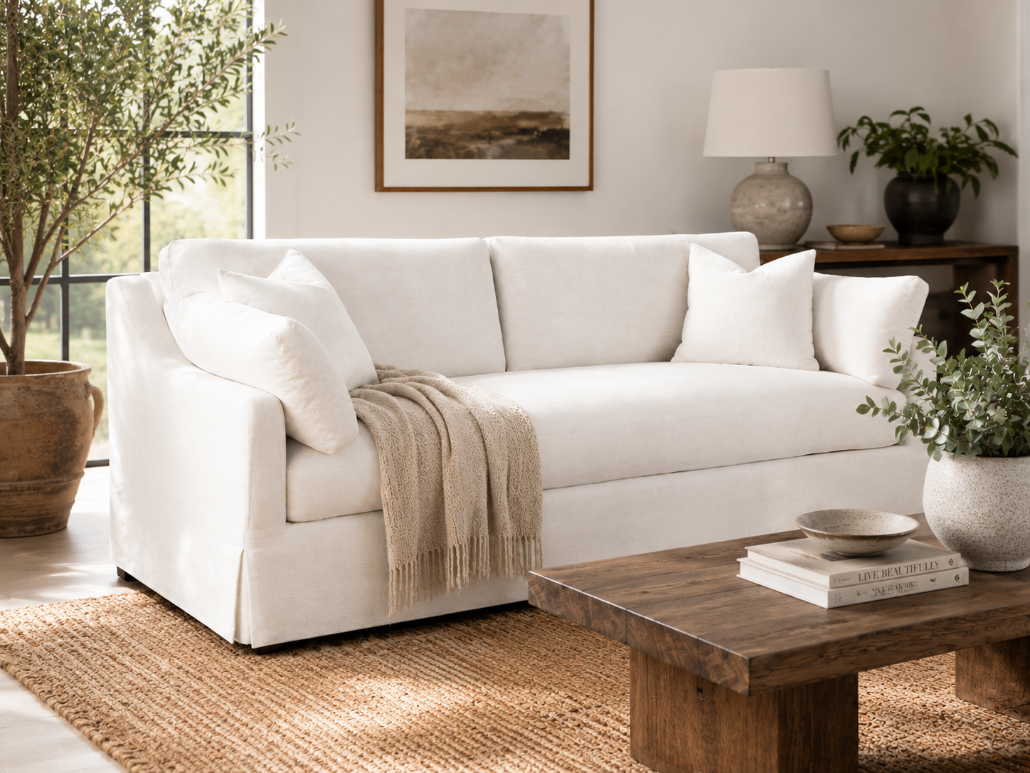 Slipcover Sofa