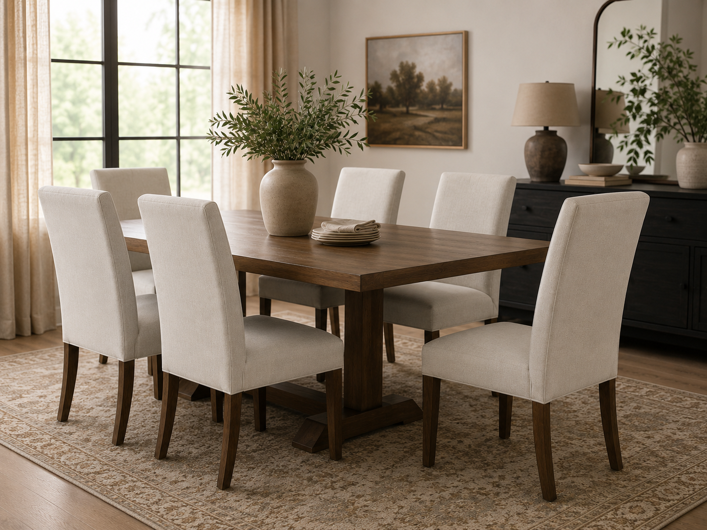 Square Back Side Chair