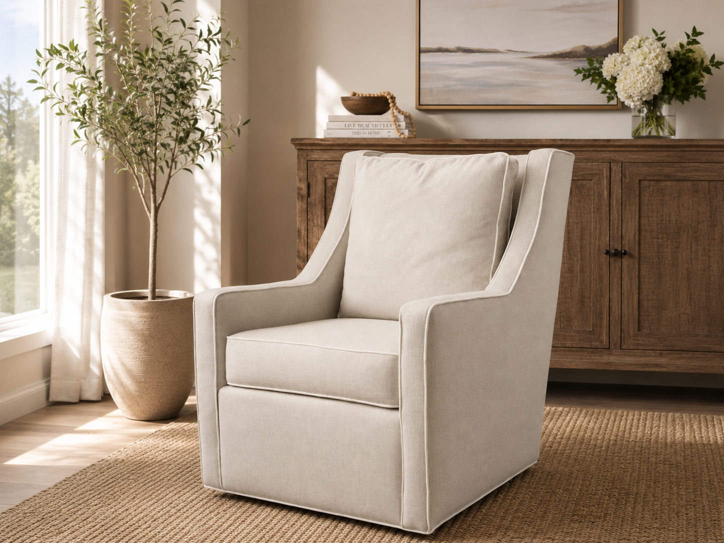 Tall Back Swivel Chair