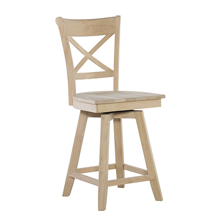 Charlotte Swivel Counter Stool