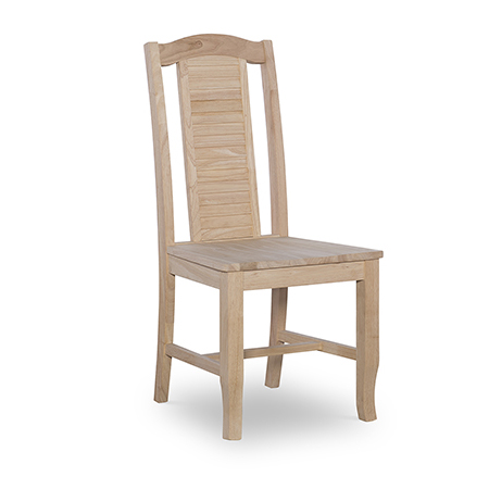 Shutter Back Side Chair