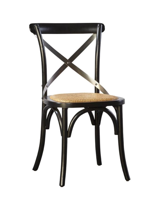 Black Bentwood Side Chair