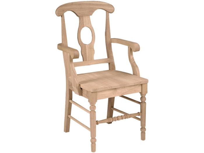 French Bullseye Arm Chair