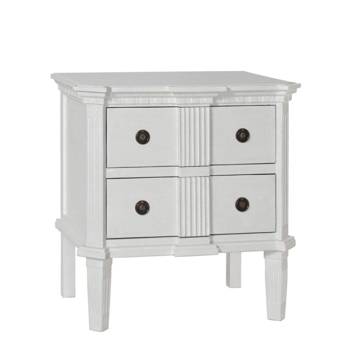 Nightstand, Fluted Front