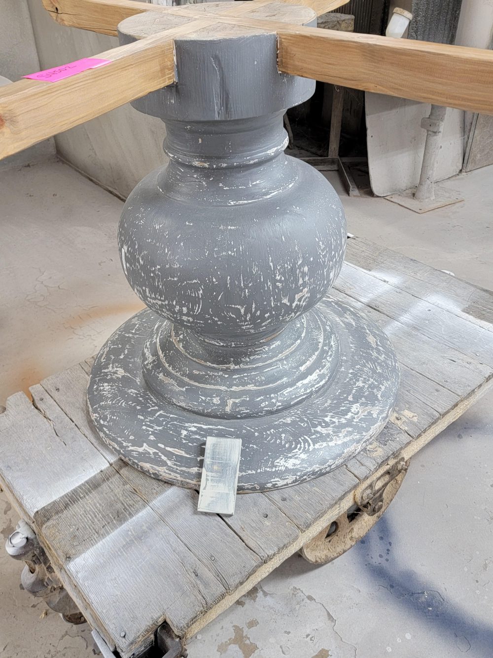 Bulbous Base Table, 60" - Image 7