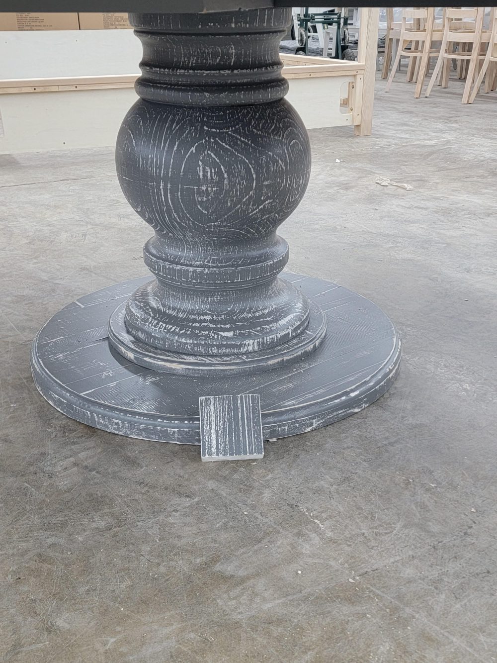 Bulbous Base Table, 60" - Image 4