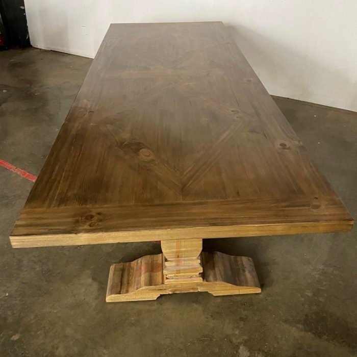 Inlaid Table, 108 x 41, Pine