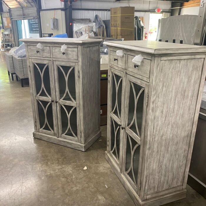 Small Two Drawer,Two Door Bookcase