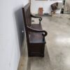 Antique Oak Settle - Image 4