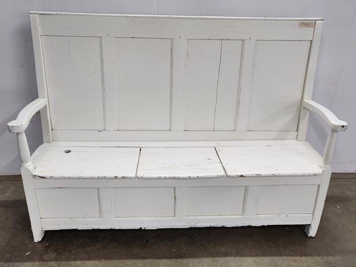 Antique Oak Settle
