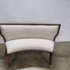 Curved Back Dining Bench - Image 2