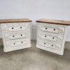 Pair of Three Drawer Chests