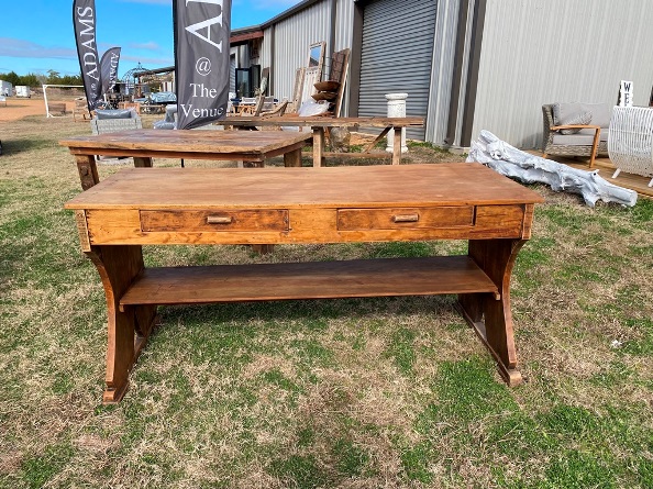 Antique Drapery Table