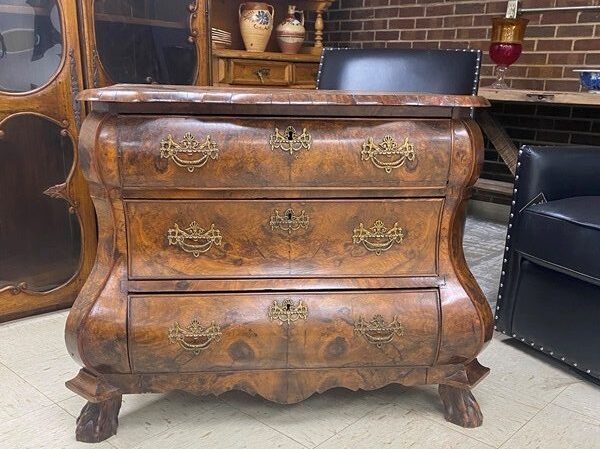 Antique Bombe Chest