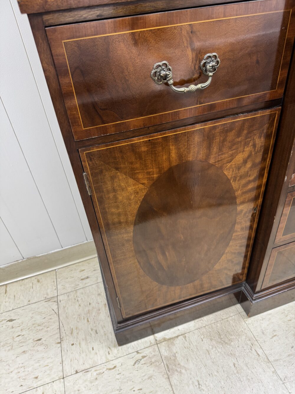 Mahogany Secretaire Bookcase - Image 3