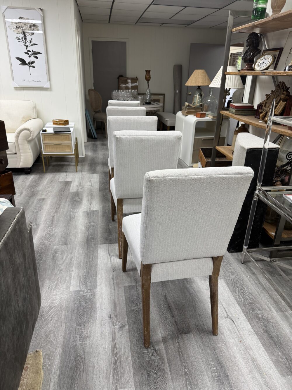 Set of Upholstered Dining Chairs - Image 3