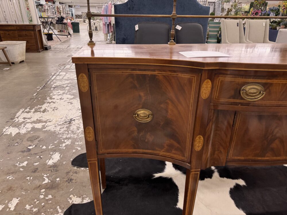 Mahogany Inlaid Sideboard - Image 2