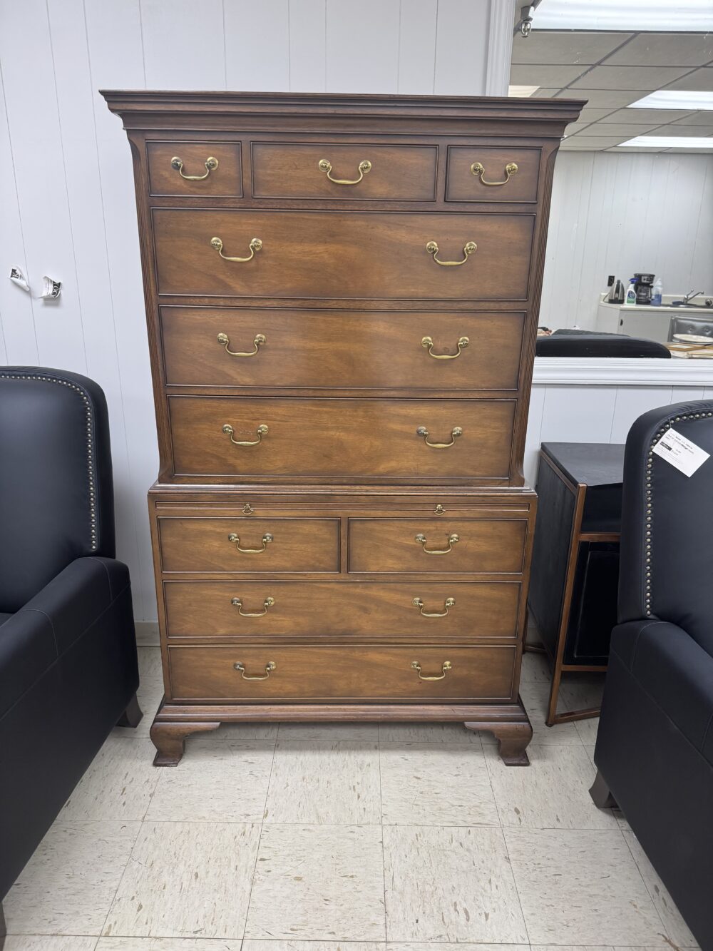 Mahogany Chest on Chest