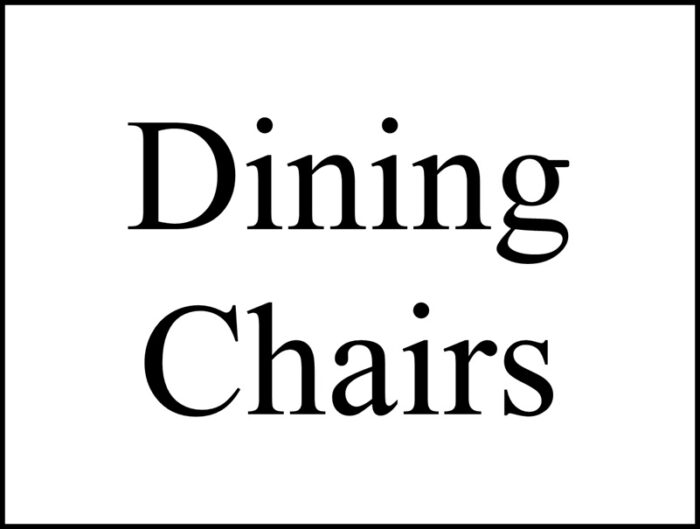 Chairs