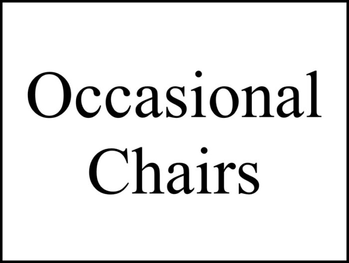 Occasional Chairs